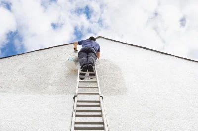 Peinture extérieure à Pérouse — façades et ravalement